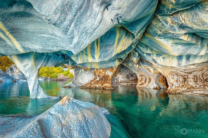 Marble Caves, Patagonia, Chile