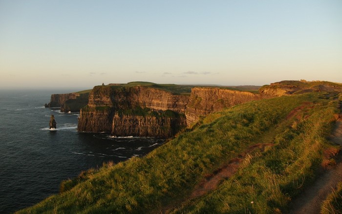 Cliffs of Moher at sunset