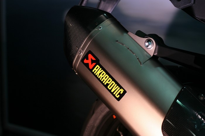 Akrapovič motorcycle exhaust system