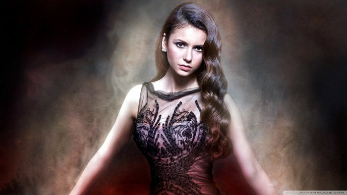 Nina Dobrev as Elena Gilbert from The Vampire Diaries