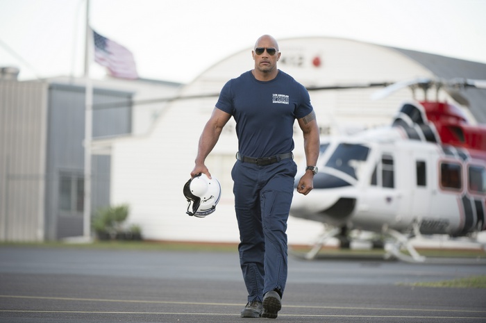Dwayne Johnson in San Andreas