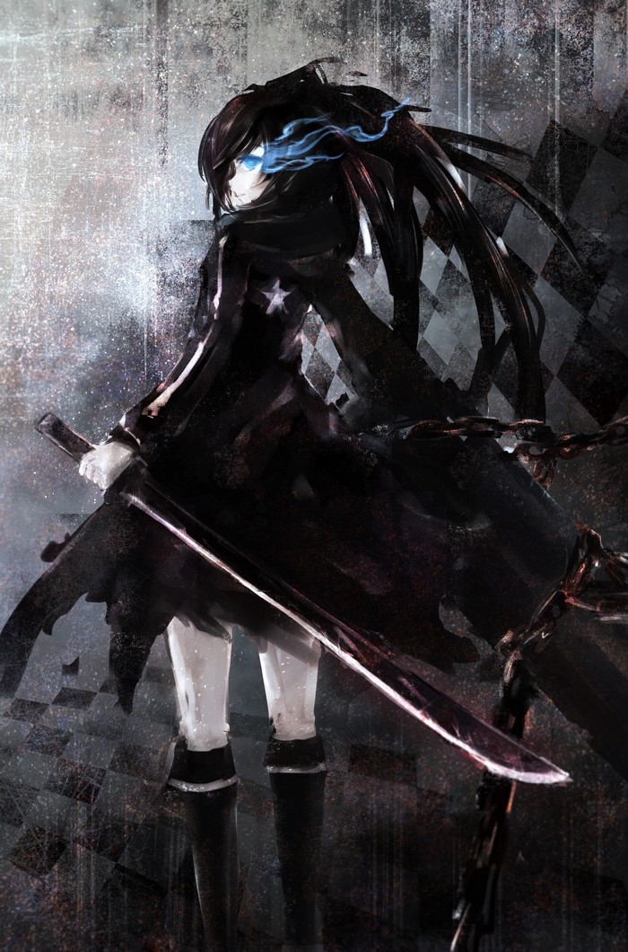 Black Rock Shooter with sword