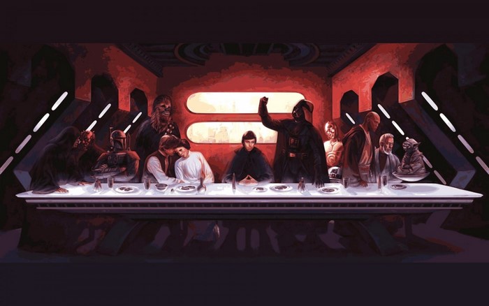 Star Wars characters reimagined as The Last Supper