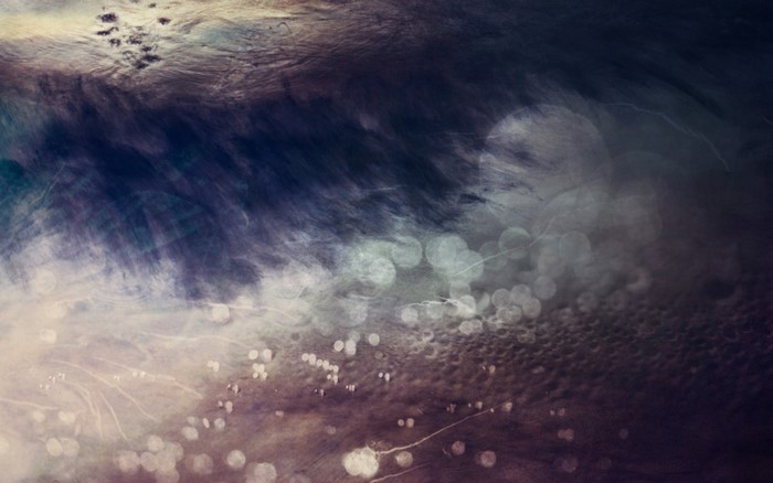Abstract dark water with light reflections