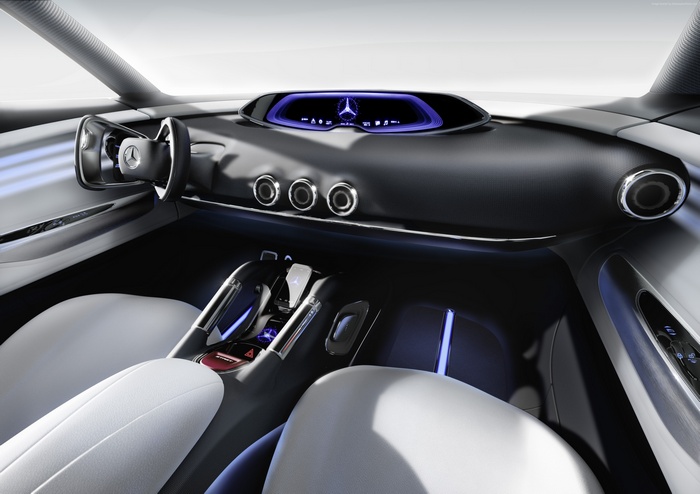 Mercedes-Benz Vision G-Code concept car interior