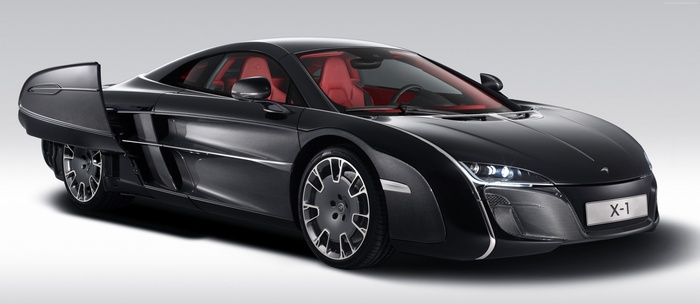 Black McLaren X-1 Concept Supercar