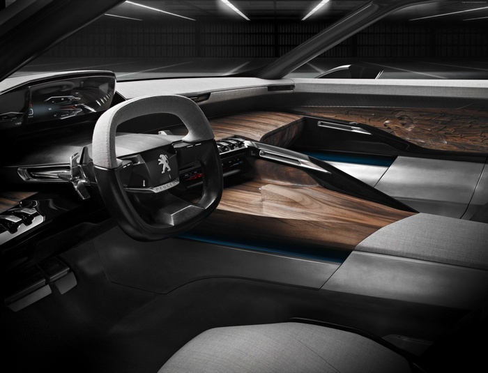 Peugeot Exalt concept car interior