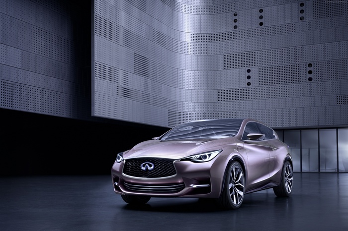 Infiniti QX30 concept car at 2015 Detroit Auto Show