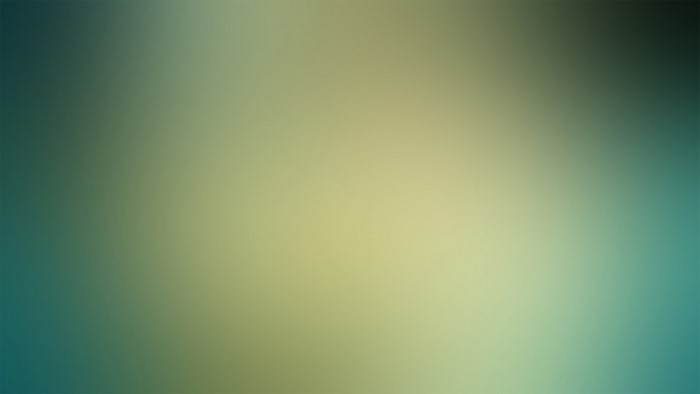 Abstract gradient of teal and yellow
