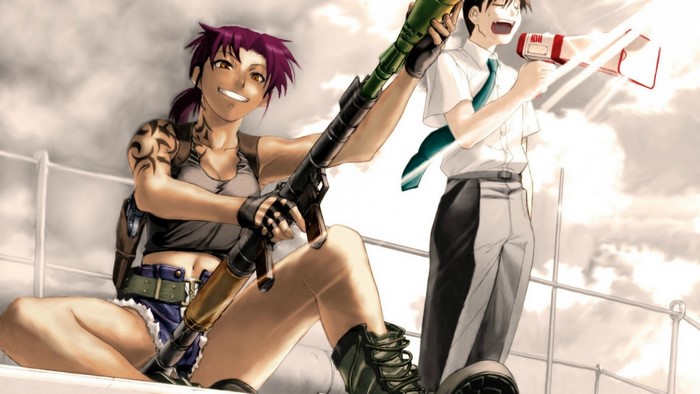 Revy and Rock from Black Lagoon