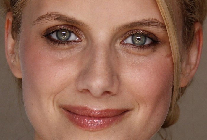 Close-up Portrait of Melanie Laurent Smiling