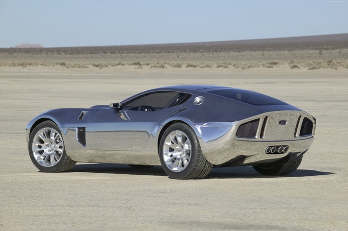 Ford Shelby GR-1 concept sports car in desert