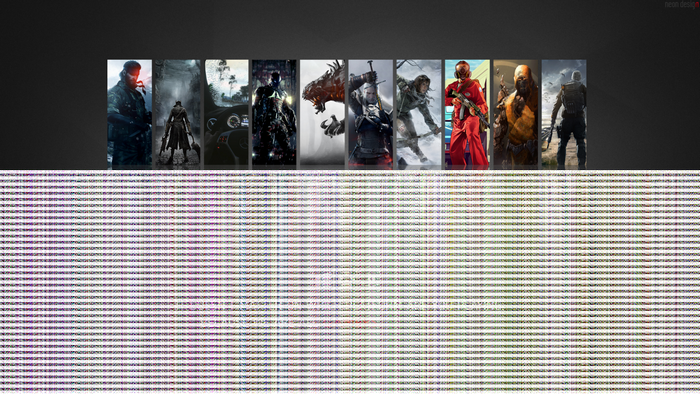 Collage of Video Game Characters