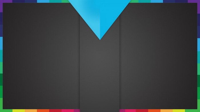 Colorful Minimalist Geometric Banner Design