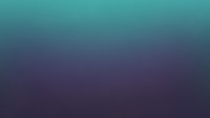 Gradient of teal and purple