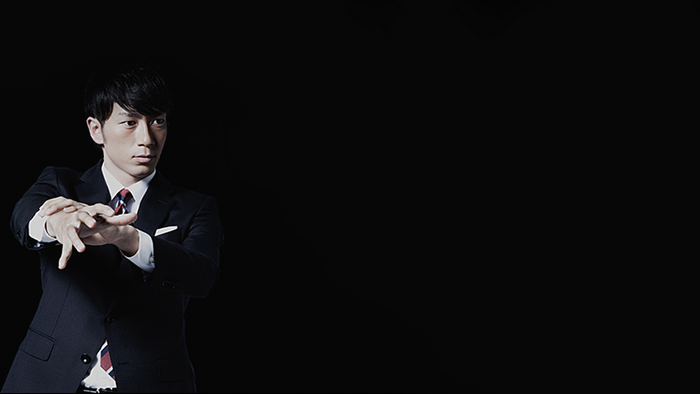 Genki Sudo from World Order in a Suit