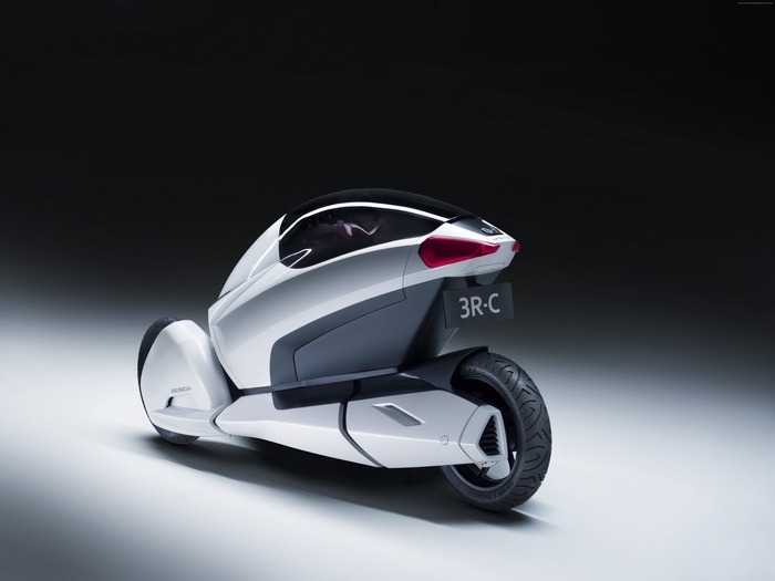 Honda 3R-C three-wheeled electric concept vehicle