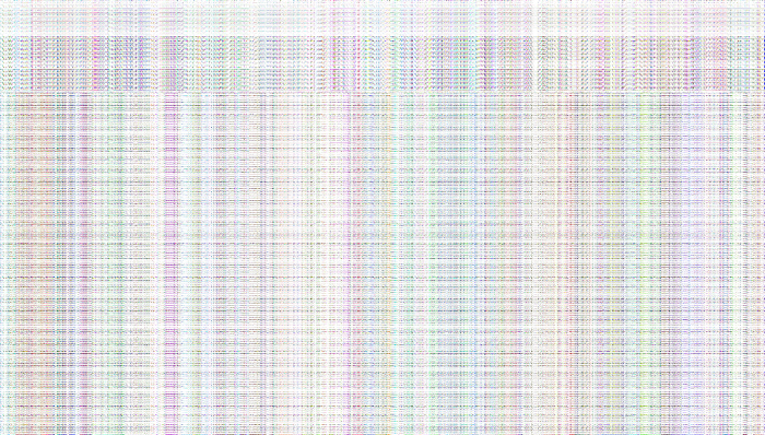 Abstract digital art with vertical lines and color patterns