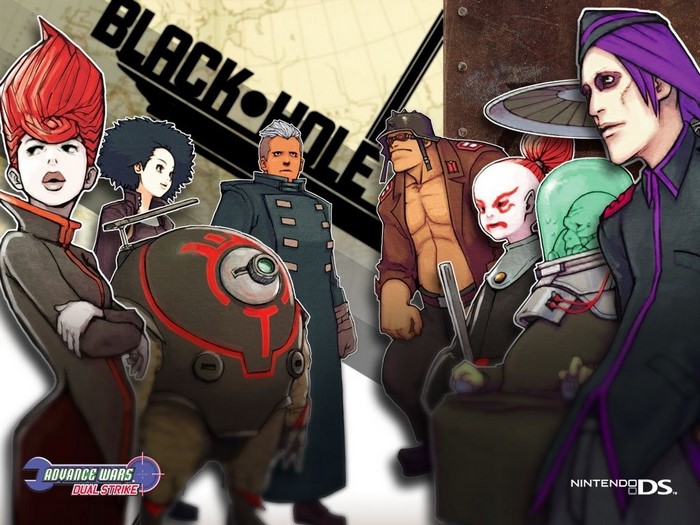 Advance Wars: Dual Strike Black Hole characters