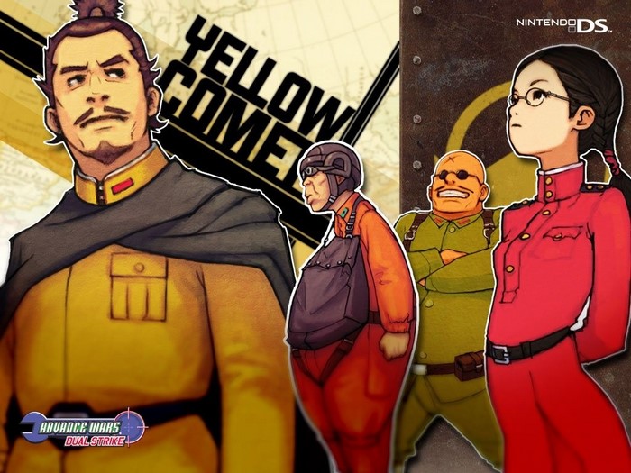Characters from Advance Wars: Dual Strike