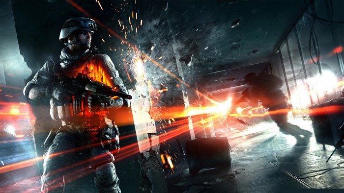 Battlefield 4 Intense Combat Scene with Special Effects