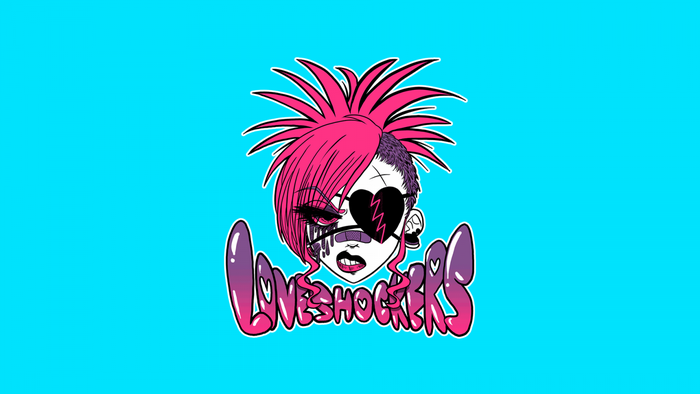 Jet Set Radio Inspired Loveshock Girls Illustration