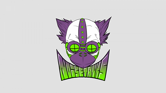 Nose Twerks logo from Jet Set Radio