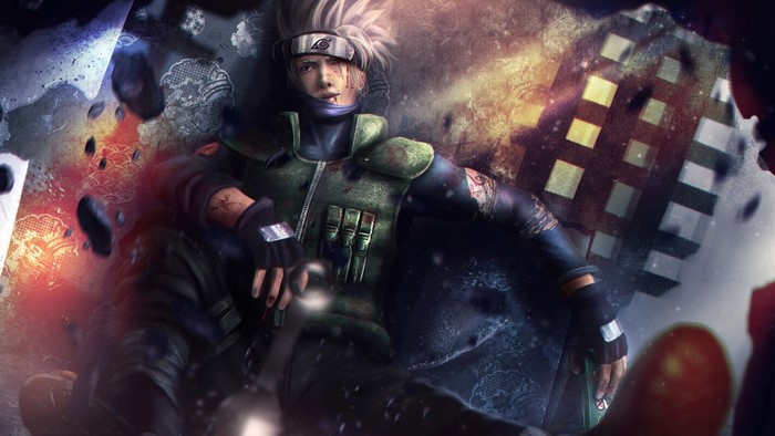 Hatake Kakashi Intense Scene from Naruto Shippuden