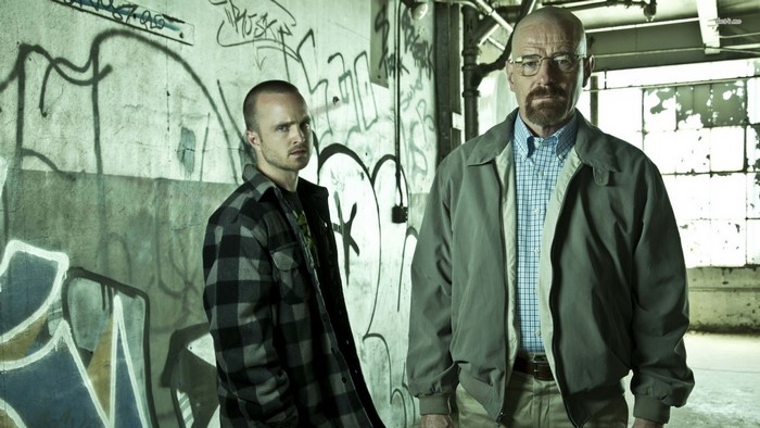 Walter White and Jesse Pinkman from Breaking Bad