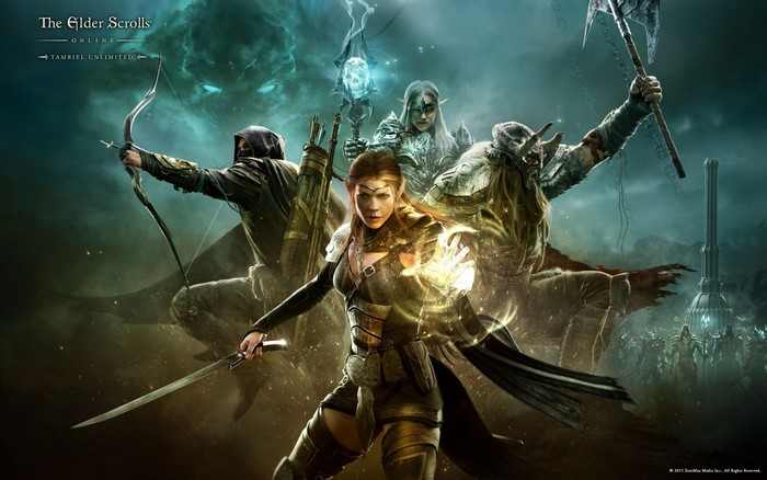 The Elder Scrolls Online: Tamriel Unlimited characters