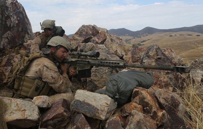 scope, М107, Barrett, M82A1, Light fifty, sniper rifle, M82, sniper, mountain, U.S. Army