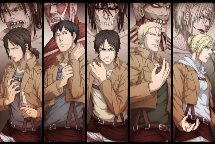 Attack on Titan characters and Titans