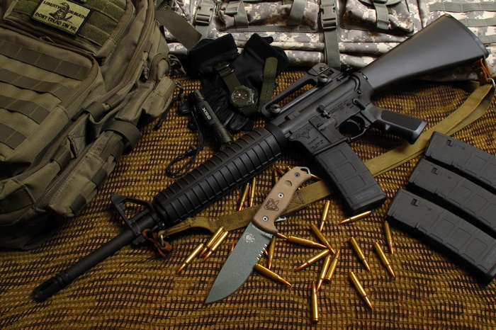 camo, ammunition, M4A1, bullets, M16A1, U.S. Army, M16 rifle
