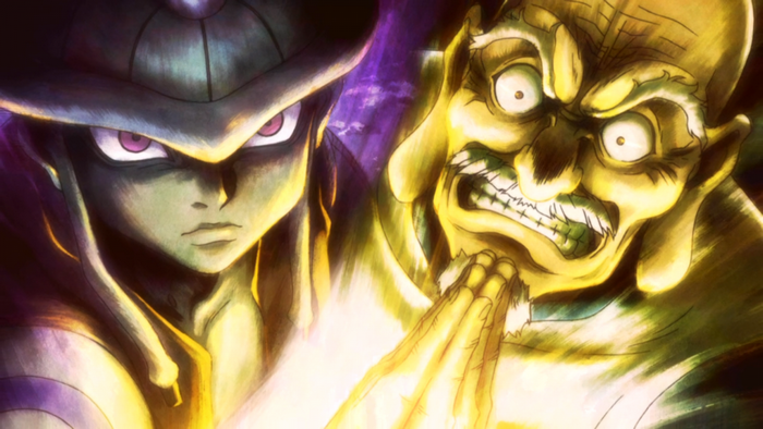 Meruem and Netero from Hunter x Hunter