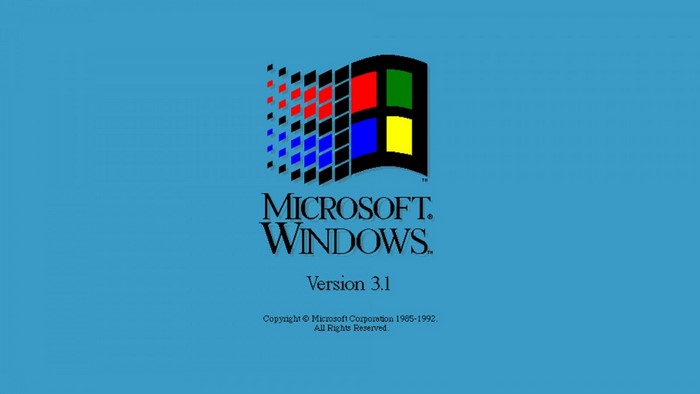 Microsoft Windows Version 3.1 Logo