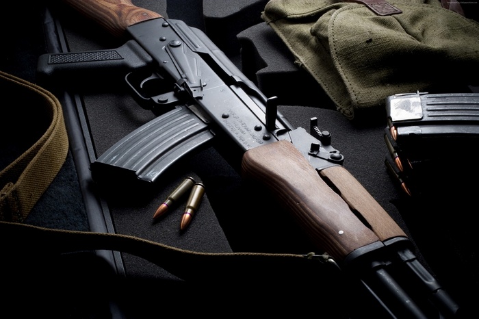 AK-47, bullets, Russia, USSR, modern, AK-74, assault rifle, Kalashnikov