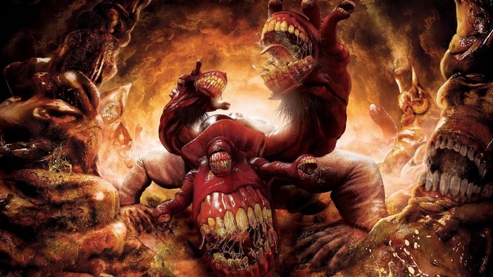 Creatures of Gluttony from Dante's Inferno