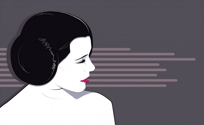 Princess Leia from Star Wars by Craig Drake