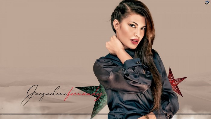 Jacqueline Fernandez posing for a photoshoot