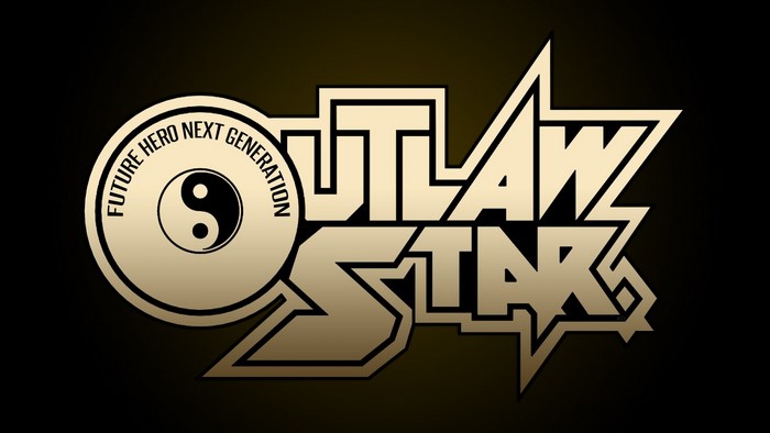 Outlaw Star logo with Yin Yang symbol