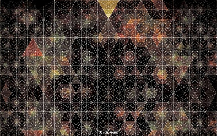 Abstract Geometric Pattern by Andy Gilmore