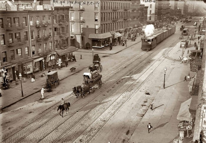 RR on 11th Ave, New York City