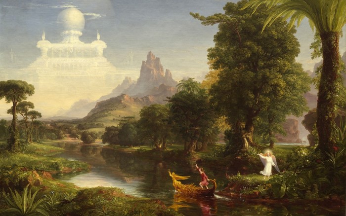 The Voyage of Life: Youth by Thomas Cole