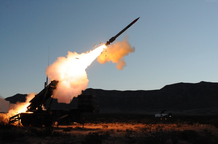 USA Army Patriot PAC-3 Missile Firing