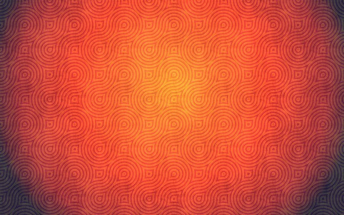 Orange and red abstract geometric pattern