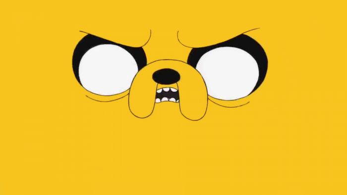 Jake the Dog from Adventure Time close-up