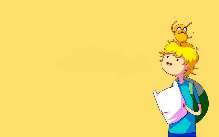 Finn and Jake from Adventure Time
