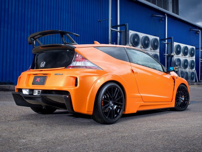 Orange Honda CR-Z RR Concept sports car