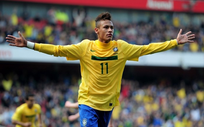 Neymar Jr. of Brazil soccer team