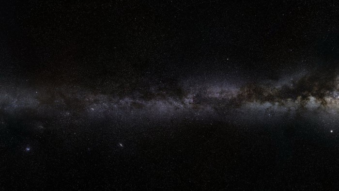 Stunning View of the Milky Way Galaxy at Night